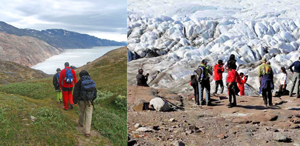 glacera Kiattuut. Viatges i trèkking a Groenlàndia